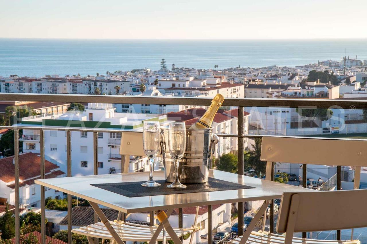 Spectacular Sea Views From Solana 5 Street, Nerja Daire Dış mekan fotoğraf